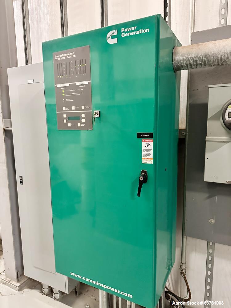 1.1MW Cummins Natural Gas Generator – Power Command, Enclosed, Skid Mounted